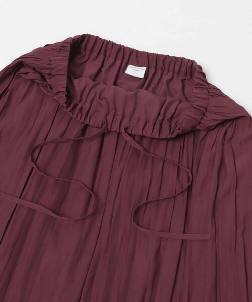 URBAN RESEARCH DOORS（アーバンリサーチドアーズ）の「ランダムプリーツスカート（スカート・レディース・ボルドー/ベージュ系その他/ブラック・MEDIUM）」の15枚目の写真