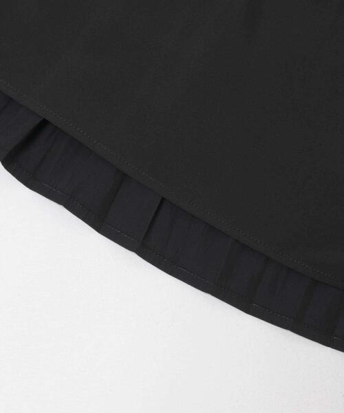 URBAN RESEARCH DOORS（アーバンリサーチドアーズ）の「ランダムプリーツスカート（スカート・レディース・ボルドー/ベージュ系その他/ブラック・MEDIUM）」の9枚目の写真