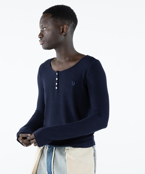 JOINT WORKS(ジョイントワークス)の「irojikake/イロジカケ EVERYDAY EVERYWHERE TOPS(Tシャツ/カットソー・レディース・ネイビー/グレー・SMALL)」の6枚目の写真