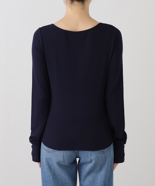 JOINT WORKS(ジョイントワークス)の「irojikake/イロジカケ EVERYDAY EVERYWHERE TOPS(Tシャツ/カットソー・レディース・ネイビー/グレー・SMALL)」の10枚目の写真