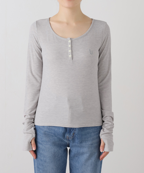 JOINT WORKS(ジョイントワークス)の「irojikake/イロジカケ EVERYDAY EVERYWHERE TOPS(Tシャツ/カットソー・レディース・ネイビー/グレー・SMALL)」の17枚目の写真