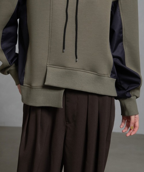 MARECHAL TERRE(マルシャルテル)の「ドッキングアシンメトリートップス(Tシャツ/カットソー・レディース・キャメル/カーキ/ブラック/ライトグレー・MEDIUM)」の17枚目の写真