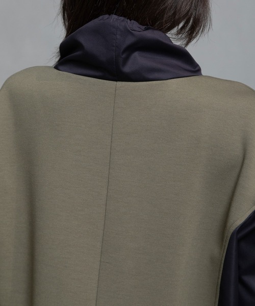 MARECHAL TERRE(マルシャルテル)の「ドッキングアシンメトリートップス(Tシャツ/カットソー・レディース・キャメル/カーキ/ブラック/ライトグレー・MEDIUM)」の18枚目の写真