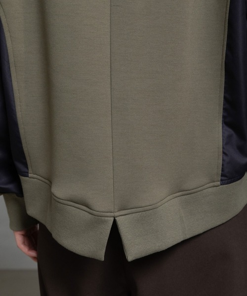 MARECHAL TERRE(マルシャルテル)の「ドッキングアシンメトリートップス(Tシャツ/カットソー・レディース・キャメル/カーキ/ブラック/ライトグレー・MEDIUM)」の19枚目の写真