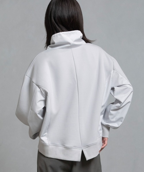 MARECHAL TERRE(マルシャルテル)の「ドッキングアシンメトリートップス(Tシャツ/カットソー・レディース・キャメル/カーキ/ブラック/ライトグレー・MEDIUM)」の21枚目の写真