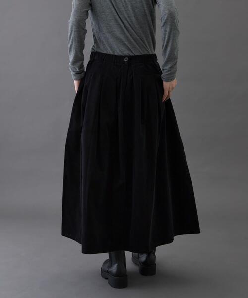 FORK&SPOON（フォークアンドスプーン）の「FORK&SPOON　コーデュロイスカート（スカート・レディース・ブラウン/アイボリー/チャコールグレー・1/2）」の15枚目の写真