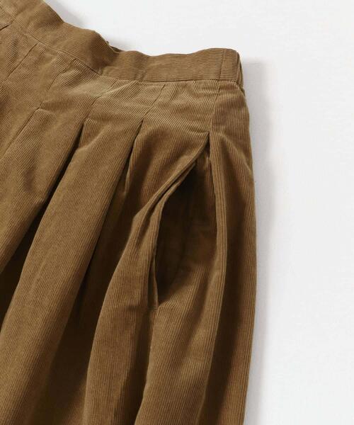 FORK&SPOON（フォークアンドスプーン）の「FORK&SPOON　コーデュロイスカート（スカート・レディース・ブラウン/アイボリー/チャコールグレー・1/2）」の9枚目の写真