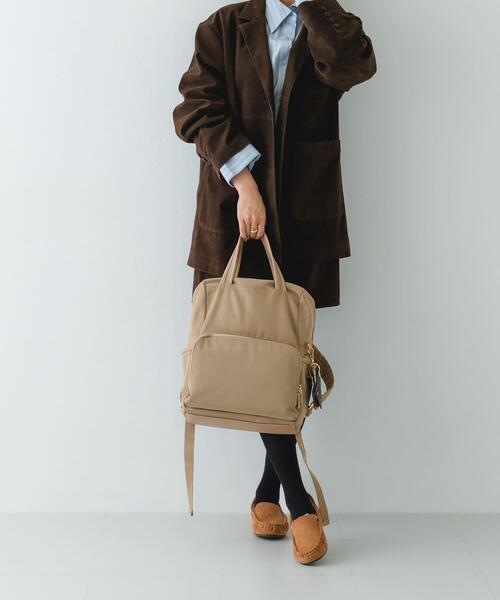 RODE SKO(ロデスコ)の「10ポケット撥水リュック(バックパック/リュック・レディース・ブラック/グレー系その他・ONE)」の21枚目の写真