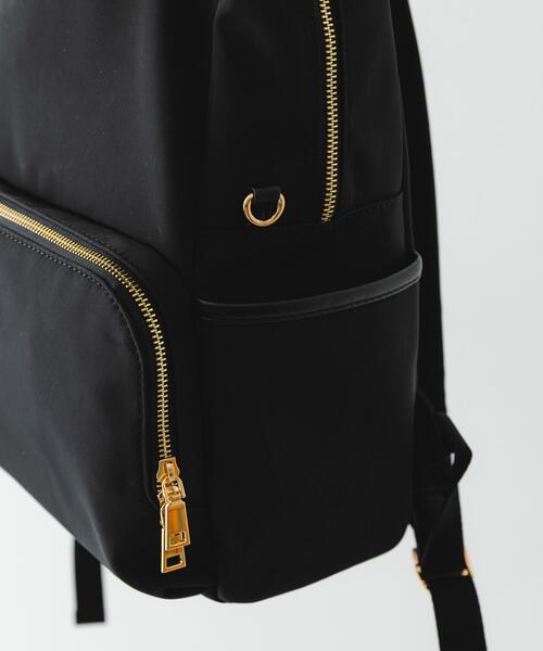 RODE SKO(ロデスコ)の「10ポケット撥水リュック(バックパック/リュック・レディース・ブラック/グレー系その他・ONE)」の13枚目の写真