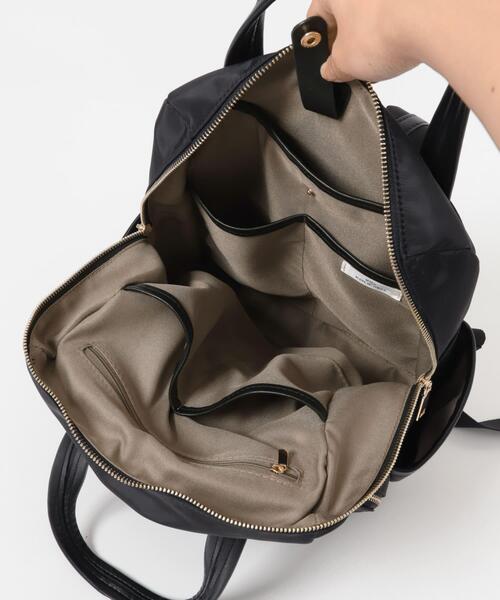 RODE SKO(ロデスコ)の「10ポケット撥水リュック(バックパック/リュック・レディース・ブラック/グレー系その他・ONE)」の5枚目の写真