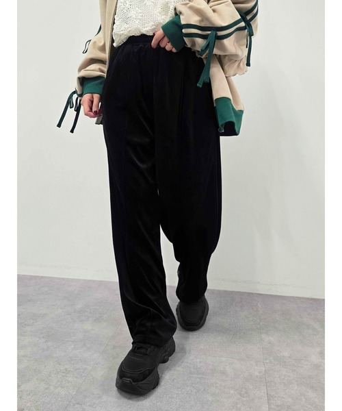 SM2（エスエムツー）の「ラビットベロアイージーパンツ（その他パンツ・レディース・ブラック/グレー/ブラウン/ダークオレンジ・F）」の16枚目の写真