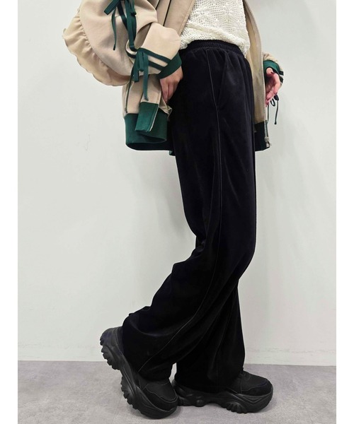 SM2（エスエムツー）の「ラビットベロアイージーパンツ（その他パンツ・レディース・ブラック/グレー/ブラウン/ダークオレンジ・F）」の17枚目の写真