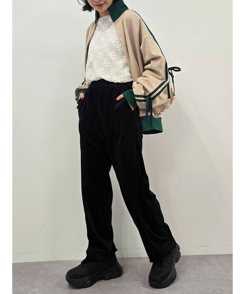 SM2（エスエムツー）の「ラビットベロアイージーパンツ（その他パンツ・レディース・ブラック/グレー/ブラウン/ダークオレンジ・F）」の19枚目の写真