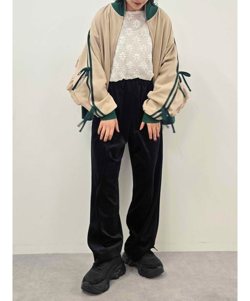 SM2（エスエムツー）の「ラビットベロアイージーパンツ（その他パンツ・レディース・ブラック/グレー/ブラウン/ダークオレンジ・F）」の20枚目の写真