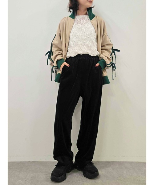 SM2（エスエムツー）の「ラビットベロアイージーパンツ（その他パンツ・レディース・ブラック/グレー/ブラウン/ダークオレンジ・F）」の21枚目の写真