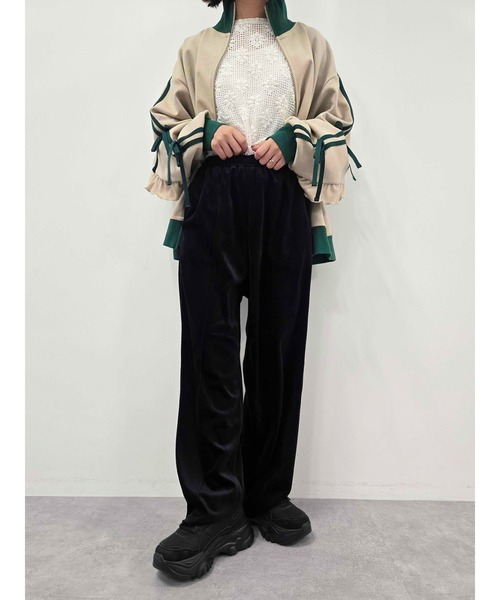 SM2（エスエムツー）の「ラビットベロアイージーパンツ（その他パンツ・レディース・ブラック/グレー/ブラウン/ダークオレンジ・F）」の22枚目の写真