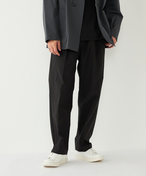 SHIPS Colors（シップス カラーズ）の「SHIPS Colors:〈撥水・防風・洗濯機可能〉3レイヤー ライト イージーパンツ（その他パンツ・メンズ・ブラック/ダークグレー/ネイビー・MEDIUM/LARGE/X-LARGE）」の2枚目の写真