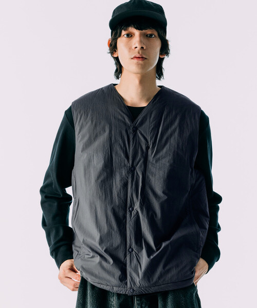 【早い者勝ち】STUSSY×PRIMALOFTプリマロフトキルテッドベストXXL セール】PRIMALOFT ダイヤキルトベスト/プリマロフトベスト