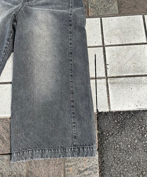 UNDERSTATEMENTs（アンダーステイトメント）の「【ユニセックス】ヴィンテージブラストワイドデニムパンツ（デニムパンツ・メンズ・ブルー/ブラック・SMALL/LARGE/MEDIUM）」の21枚目の写真