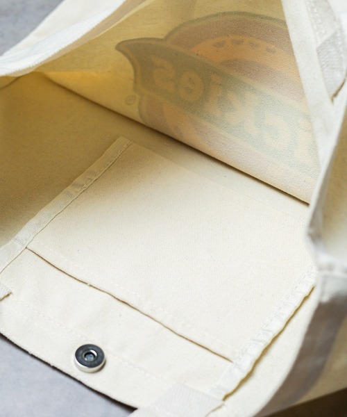 Dickies(ディッキーズ)の「『Dickies(ディッキーズ)』CANVAS TOTE BAG(ショルダーバッグ・レディース・オフホワイト・FREE)」の6枚目の写真