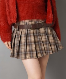 SPINNS | 甘すぎないが正解◎トラッド映えチェックミニスカ(スカート)