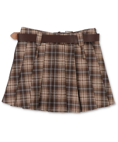 SPINNS(スピンズ)の「甘すぎないが正解◎トラッド映えチェックミニスカ(スカート・レディース・ブラウン/グレー・ONESIZE)」の14枚目の写真