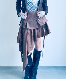 Y2K SYNAPSE FACTORY | 【イレギュラーヘム】レイヤードスカート(スカート)