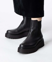 【CORSO ROMA,9/コルソローマ9】ショートブーツ サイドゴア 本革 CORSO ROMA9 コルソローマ9 TRUCK04 レザーサイドゴアブーツ