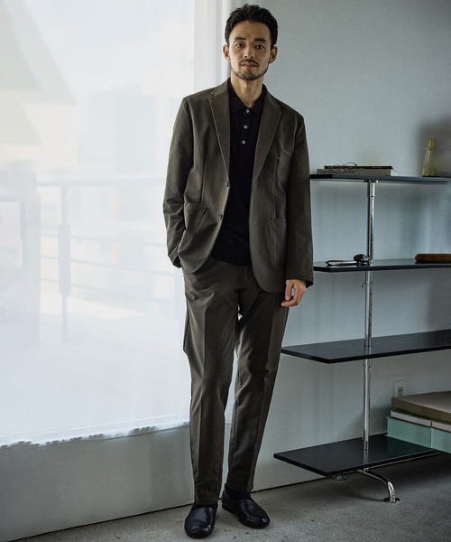 JUN STANDARD PICKS（ジュンスタンダードピックス）の「ウェルブリージングスラックス/セットアップ対応/軽量（スラックス・メンズ・カーキ/ブラック・LL/L/M/S）」の8枚目の写真