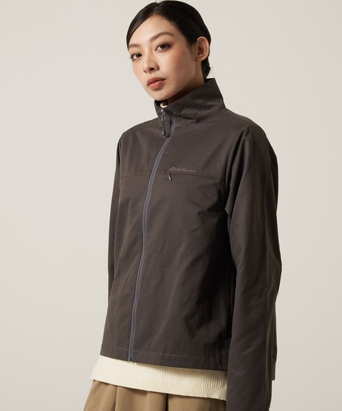 Eddie Bauer(エディーバウアー)の「シンセティック ブリーザブル ジャケット(ブルゾン・レディース・ライトベージュ/ダークカーキ/チャコールグレー・XL/L/S/M)」の2枚目の写真