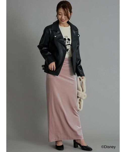 Te chichi（テチチ）の「【Disney】ミッキー/チャーム付きファーバッグ（ハンドバッグ・レディース・ブラウン/オフホワイト・F）」の3枚目の写真