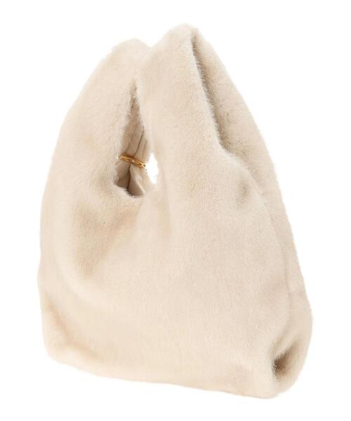 Te chichi（テチチ）の「【Disney】ミッキー/チャーム付きファーバッグ（ハンドバッグ・レディース・ブラウン/オフホワイト・F）」の9枚目の写真