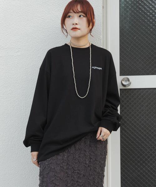 URBAN RESEARCH（アーバンリサーチ）の「鳥貴族×UR　UnuboResearch LONG-SLEEVE T-SHIRTS A（Tシャツ/カットソー・メンズ・チャコールグレー/ブラック/モカ/オートミール/ホワイト・X-LARGE/LARGE/MEDIUM）」の3枚目の写真