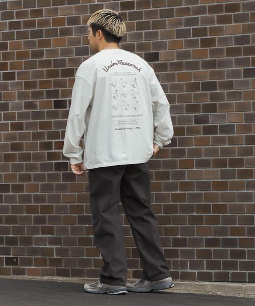 URBAN RESEARCH（アーバンリサーチ）の「鳥貴族×UR　UnuboResearch LONG-SLEEVE T-SHIRTS A（Tシャツ/カットソー・メンズ・チャコールグレー/ブラック/モカ/オートミール/ホワイト・X-LARGE/LARGE/MEDIUM）」の7枚目の写真