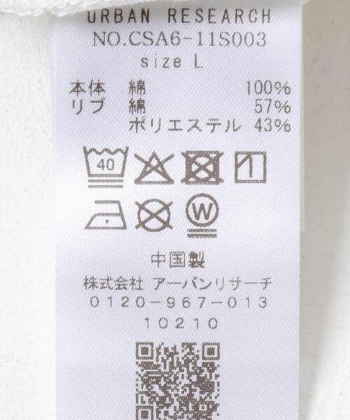 URBAN RESEARCH（アーバンリサーチ）の「鳥貴族×UR　UnuboResearch LONG-SLEEVE T-SHIRTS A（Tシャツ/カットソー・メンズ・チャコールグレー/ブラック/モカ/オートミール/ホワイト・X-LARGE/LARGE/MEDIUM）」の15枚目の写真