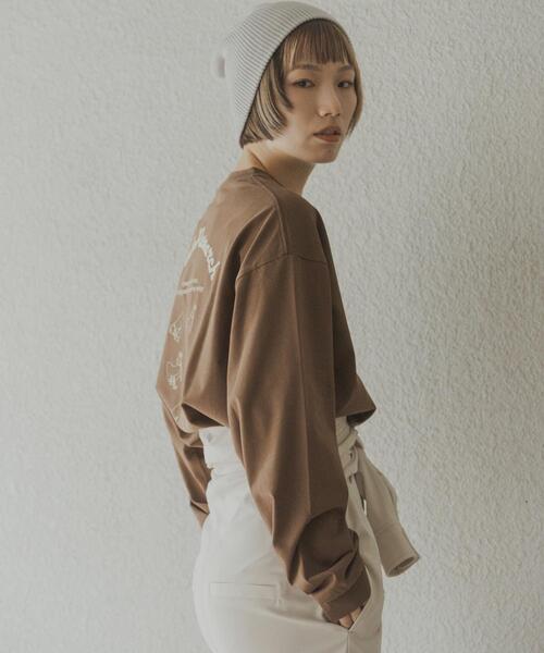 URBAN RESEARCH（アーバンリサーチ）の「鳥貴族×UR　UnuboResearch LONG-SLEEVE T-SHIRTS A（Tシャツ/カットソー・メンズ・チャコールグレー/ブラック/モカ/オートミール/ホワイト・X-LARGE/LARGE/MEDIUM）」の9枚目の写真
