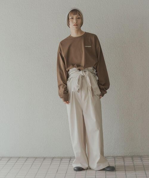 URBAN RESEARCH（アーバンリサーチ）の「鳥貴族×UR　UnuboResearch LONG-SLEEVE T-SHIRTS A（Tシャツ/カットソー・メンズ・チャコールグレー/ブラック/モカ/オートミール/ホワイト・X-LARGE/LARGE/MEDIUM）」の13枚目の写真