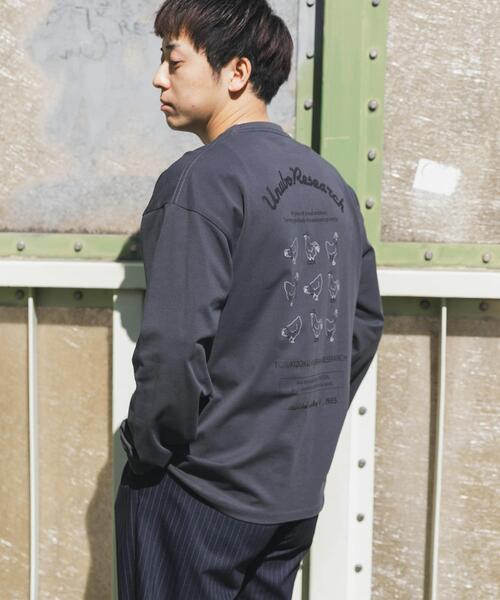 URBAN RESEARCH（アーバンリサーチ）の「鳥貴族×UR　UnuboResearch LONG-SLEEVE T-SHIRTS A（Tシャツ/カットソー・メンズ・チャコールグレー/ブラック/モカ/オートミール/ホワイト・X-LARGE/LARGE/MEDIUM）」の19枚目の写真