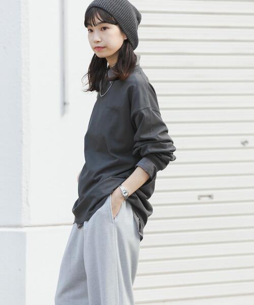 URBAN RESEARCH(アーバンリサーチ)の「鳥貴族×UR UnuboResearch LONG-SLEEVE T-SHIRTS A(Tシャツ/カットソー・メンズ・チャコールグレー/ブラック/モカ/オートミール/ホワイト・X-LARGE/LARGE/MEDIUM)」の8枚目の写真