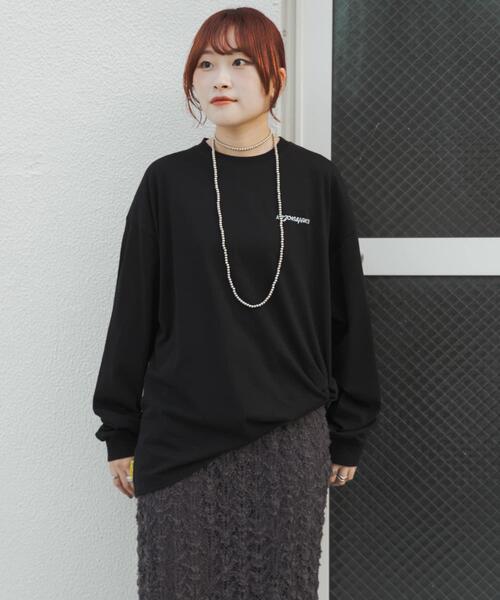 URBAN RESEARCH(アーバンリサーチ)の「鳥貴族×UR UnuboResearch LONG-SLEEVE T-SHIRTS A(Tシャツ/カットソー・メンズ・チャコールグレー/ブラック/モカ/オートミール/ホワイト・X-LARGE/LARGE/MEDIUM)」の14枚目の写真