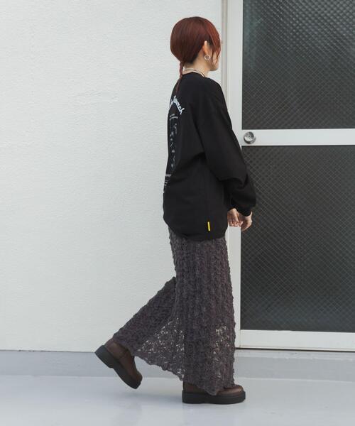URBAN RESEARCH(アーバンリサーチ)の「鳥貴族×UR UnuboResearch LONG-SLEEVE T-SHIRTS A(Tシャツ/カットソー・メンズ・チャコールグレー/ブラック/モカ/オートミール/ホワイト・X-LARGE/LARGE/MEDIUM)」の18枚目の写真