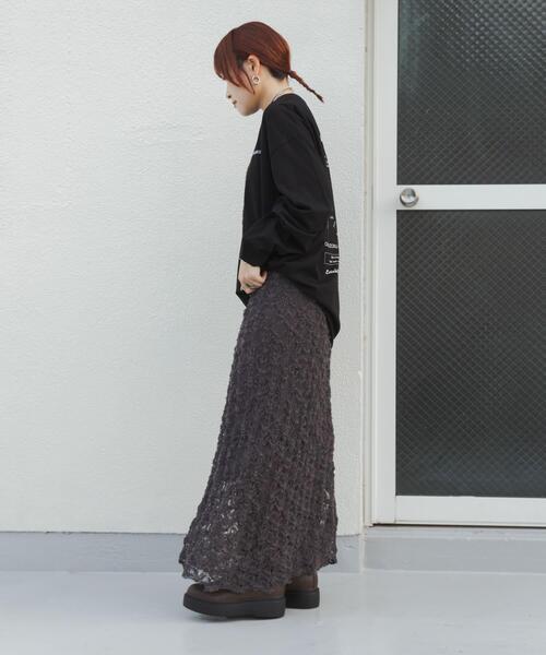 URBAN RESEARCH(アーバンリサーチ)の「鳥貴族×UR UnuboResearch LONG-SLEEVE T-SHIRTS A(Tシャツ/カットソー・メンズ・チャコールグレー/ブラック/モカ/オートミール/ホワイト・X-LARGE/LARGE/MEDIUM)」の19枚目の写真