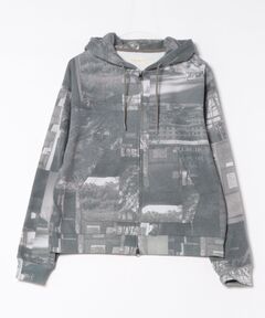 セール】PATCHWORK DOUBLE ZIP SHORT PARKER/パッチワークダブルジップ
