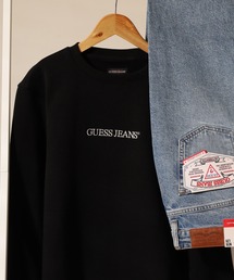GUESS JEANS GJ CN REG LOGO EMB SWEAT ゲス スウェット 長袖 ロゴ