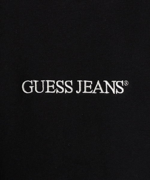 GUESS JEANS(ゲスジーンズ)の「GUESS JEANS GJ CN REG LOGO EMB SWEAT ゲス スウェット 長袖 ロゴ(スウェット・レディース・グレー/ブラック・M/S/XS)」の9枚目の写真