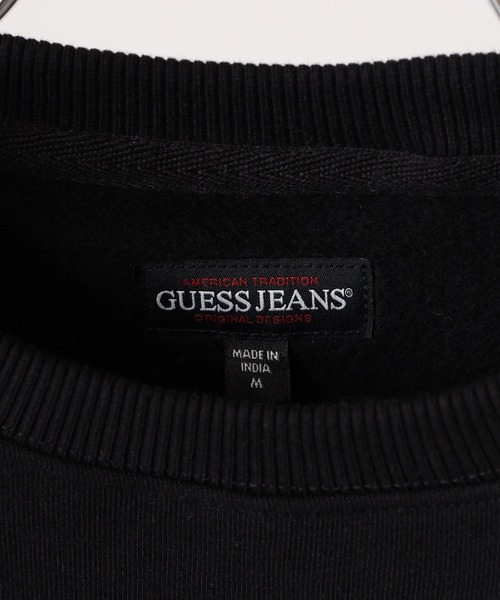 GUESS JEANS(ゲスジーンズ)の「GUESS JEANS GJ CN REG LOGO EMB SWEAT ゲス スウェット 長袖 ロゴ(スウェット・レディース・グレー/ブラック・M/S/XS)」の10枚目の写真