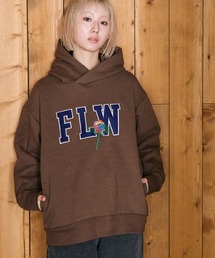 rehacer : FLW Logo on Wakayama HW Sweat PK / FLW ロゴ オン 和歌山 ファブリック ヘビーウェイト スウェットパーカー