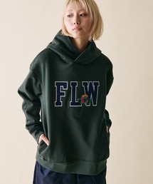 rehacer : FLW Logo on Wakayama HW Sweat PK / FLW ロゴ オン 和歌山 ファブリック ヘビーウェイト スウェットパーカー