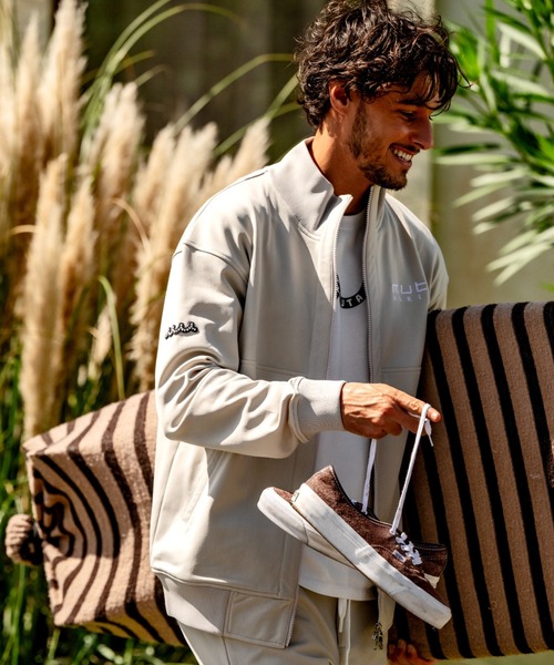 muta marine（ムータ・マリン）の「muta MARINE/ムータ マリン/別注ヒートパフォーマプラス ZIPブルゾン（ブルゾン・メンズ・ブラック/グレー・5/6/7/8）」の12枚目の写真