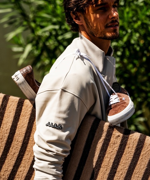 muta marine（ムータ・マリン）の「muta MARINE/ムータ マリン/別注ヒートパフォーマプラス ZIPブルゾン（ブルゾン・メンズ・ブラック/グレー・5/6/7/8）」の14枚目の写真